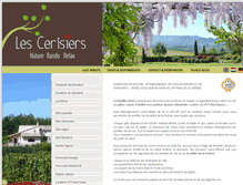 Tablet Screenshot of gites-les-cerisiers.com